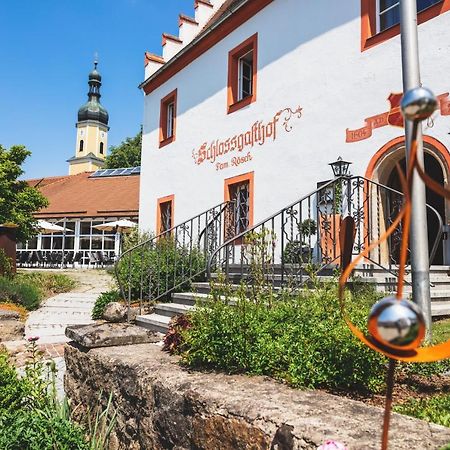 Schlossgasthof Roesch Blaibach ภายนอก รูปภาพ
